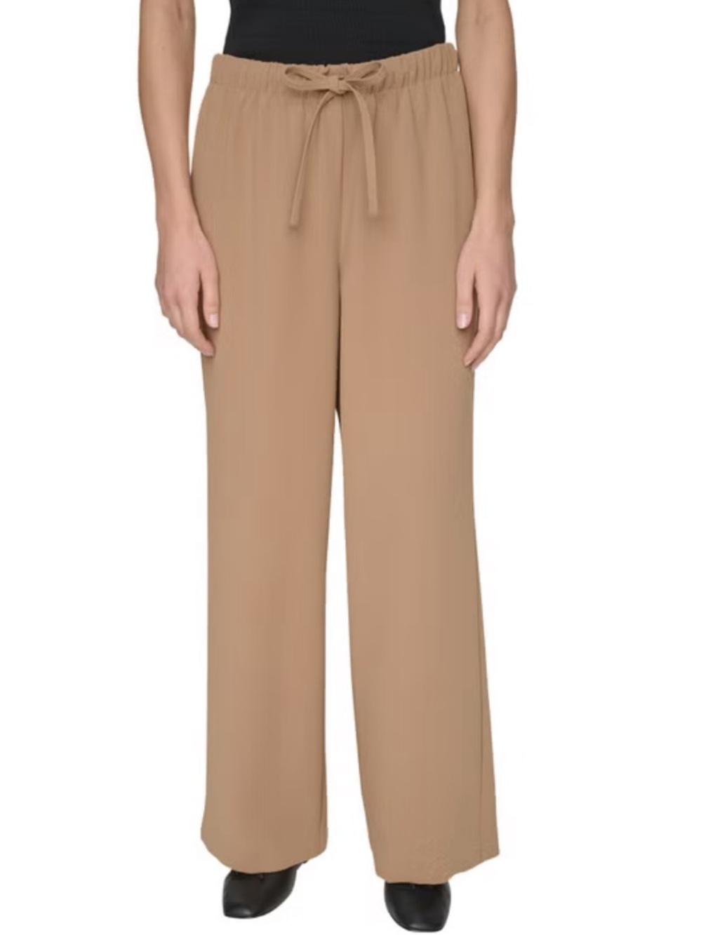 DKNY Women’s Crepe Drawstring Pant